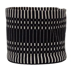 Johanna Gullichsen Helios fabric basket S, black