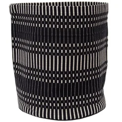 Johanna Gullichsen Helios fabric basket M, black
