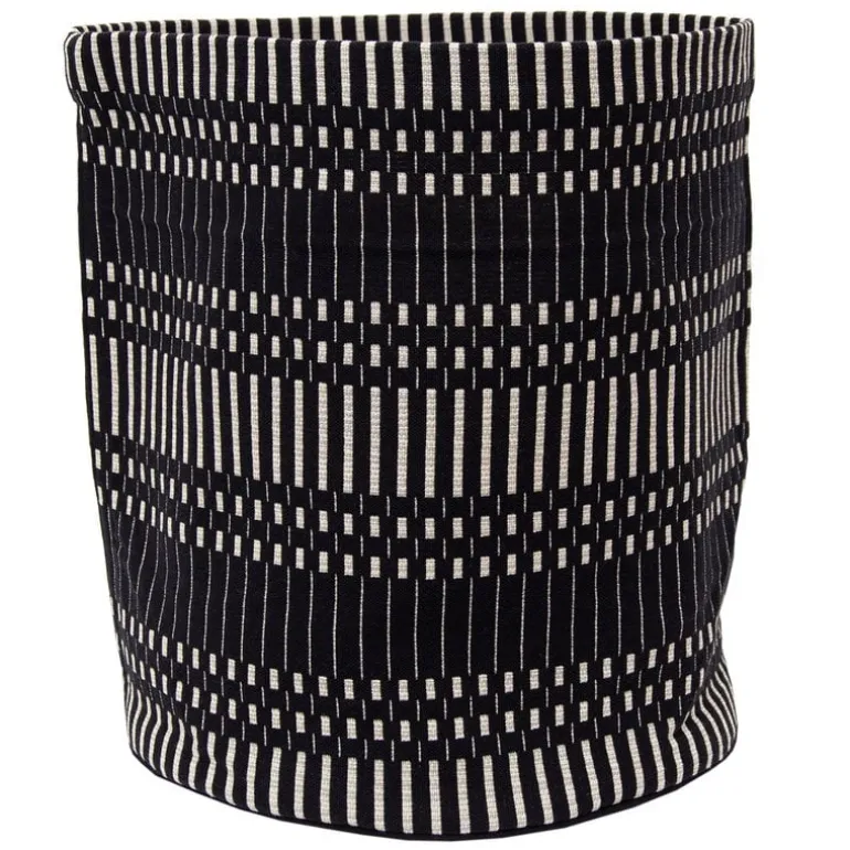 Johanna Gullichsen Helios fabric basket M, black