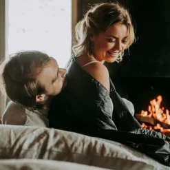 Joutsen Kulkuri down blanket, 130 x 190 cm, olive