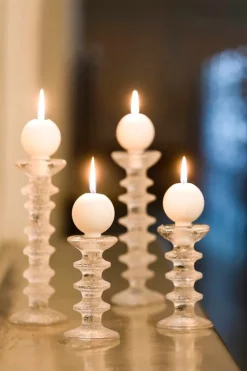 Juhava Antique ball candle, 2 pcs