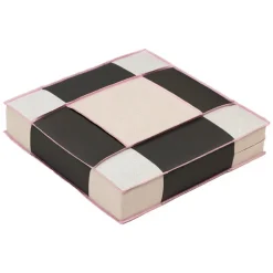 Juslin Maunula Floor pouf, 57 x 57 cm, Smokey Quartz