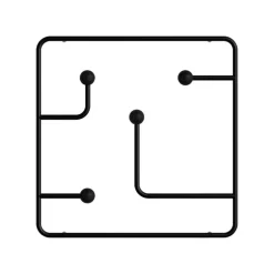 Karakter Hang Around coat rack, small