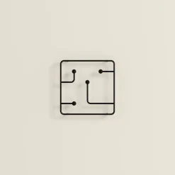 Karakter Hang Around coat rack, small