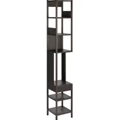Karakter Lungangolo shelf, right, black oiled smoked oak