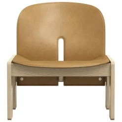 Karakter Scarpa 925 lounge chair, natural ash - natural saddle leather