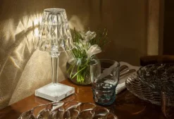 Kartell Battery lamp, clear