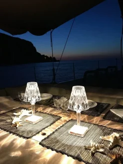 Kartell Battery lamp, clear