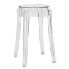 Kartell Charles Ghost stool, 46 cm