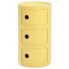 Kartell Componibili Bio storage unit, yellow