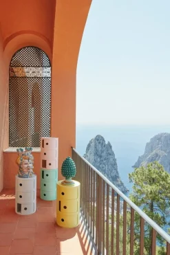 Kartell Componibili Bio storage unit, yellow