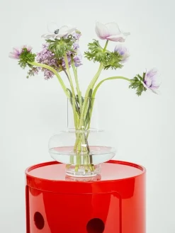 Kartell Componibili Smile storage unit 2, 2 modules, red