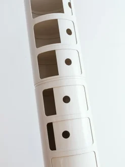 Kartell Componibili storage unit, 3 modules, white