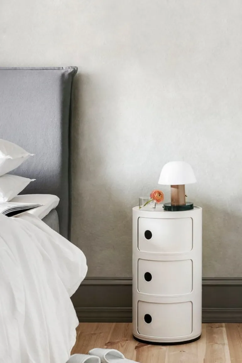 Kartell Componibili storage unit, 3 modules, white