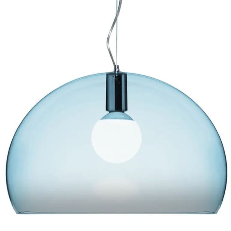 Kartell FL/Y pendant lamp, light blue