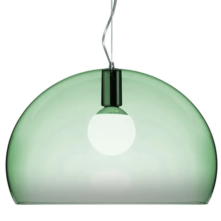 Kartell FL/Y pendant lamp, sage green