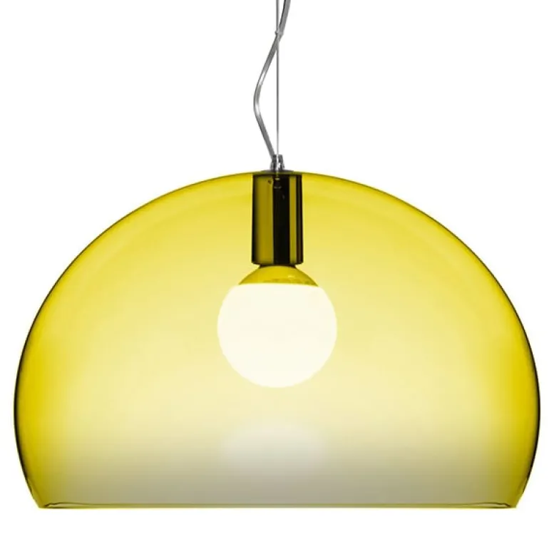 Kartell FL/Y pendant lamp, yellow