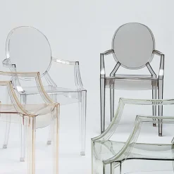 Kartell Louis Ghost chair, clear