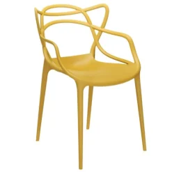 Kartell Masters chair, mustard