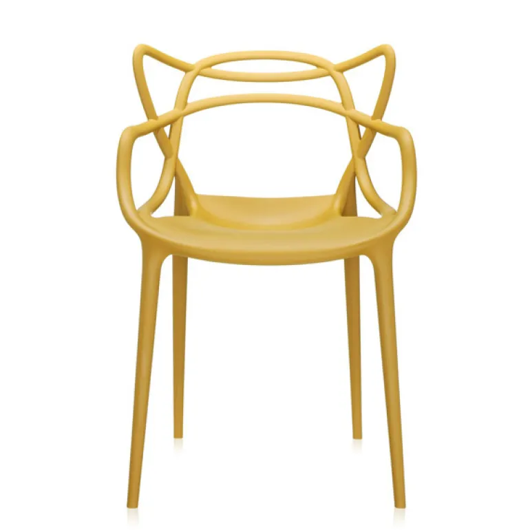Kartell Masters chair, mustard