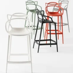 Kartell Masters stool, black