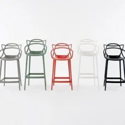 Kartell Masters stool, black