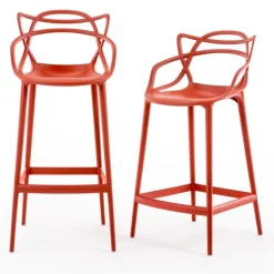 Kartell Masters stool, rust