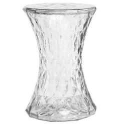 Kartell Stone stool, clear