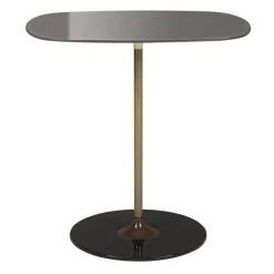 Kartell Thierry side table, 33 x 50 cm, grey