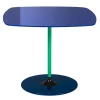 Kartell Thierry side table, 50 x 50 cm, blue
