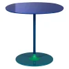 Kartell Thierry side table, 45 x 45 cm, blue