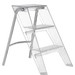 Kartell Upper stepladder, clear