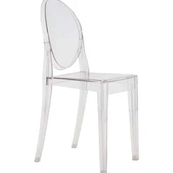 Kartell Victoria Ghost chair, clear