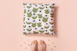 Kauniste Flora cushion cover, grey