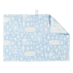 Kauniste Sauna hand towel, light blue