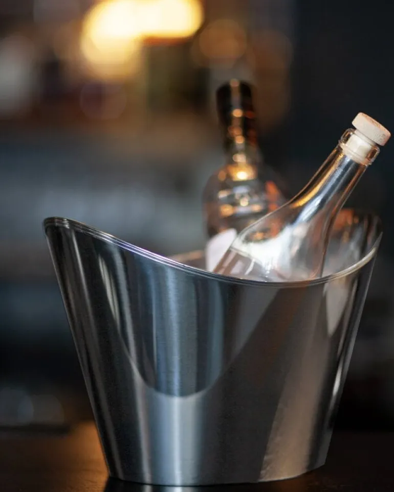 Kay Bojesen Bottle cooler, stainless steel