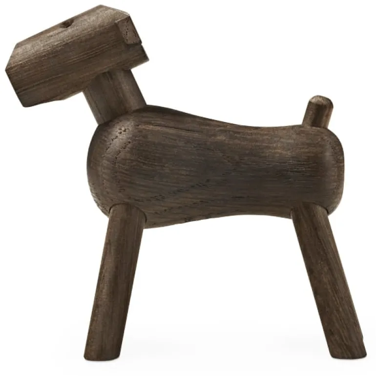 Kay Bojesen Denmark Dog Tim, dark brown