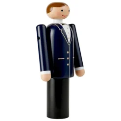 Kay Bojesen Denmark Groom, blue - black - white