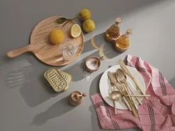 Kay Bojesen Denmark Menageri serving plate with handle, oak