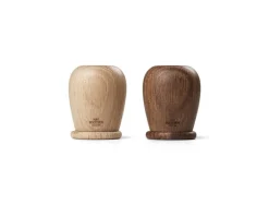 Kay Bojesen Denmark Menageri salt and pepper set, oak - smoked oak