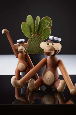 Kay Bojesen Denmark Wooden Monkey, small, teak