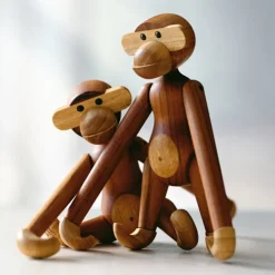 Kay Bojesen Denmark Wooden Monkey, small, teak