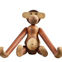 Kay Bojesen Denmark Wooden Monkey, medium, teak