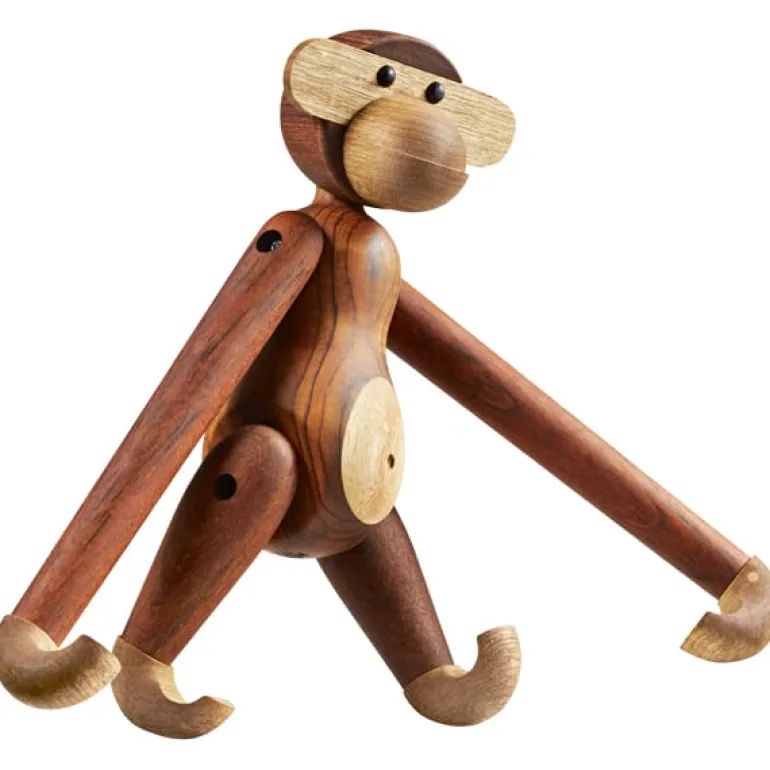Kay Bojesen Denmark Wooden Monkey, medium, teak
