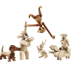 Kay Bojesen Denmark Wooden dog, walnut