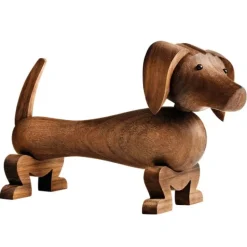 Kay Bojesen Denmark Wooden dog, walnut