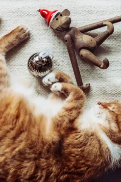 Kay Bojesen Denmark Wooden Monkey, small, smoked oak