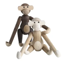 Kay Bojesen Denmark Wooden Monkey, small, oak - maple