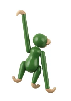 Kay Bojesen Denmark Wooden monkey, mini, vintage green