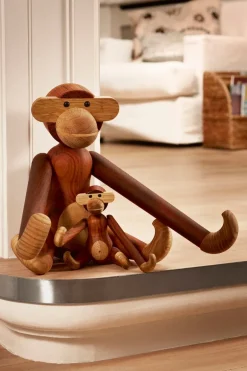 Kay Bojesen Denmark Wooden Monkey, large, teak